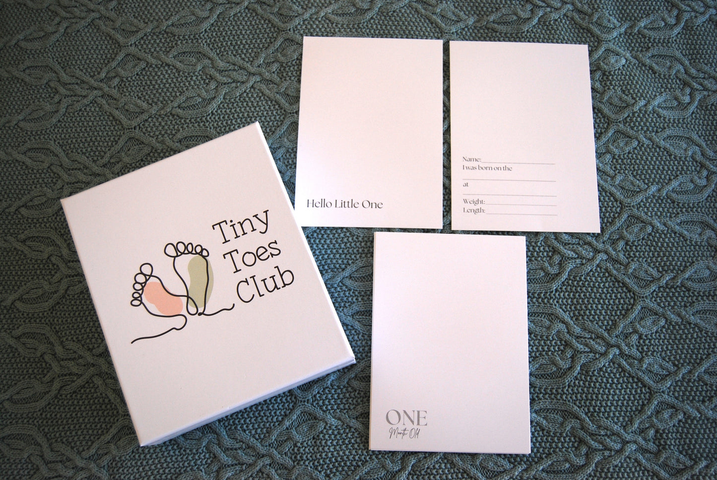 Ink-free Milestone Card Kit