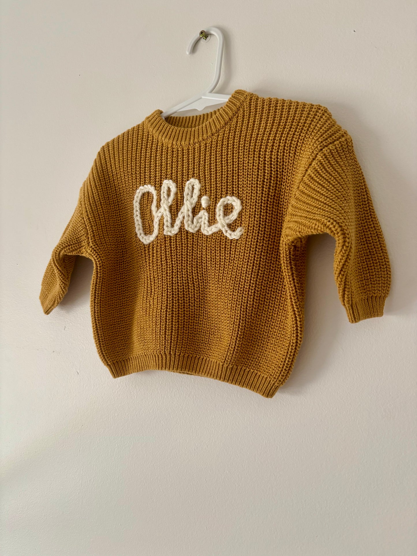 Personalised Name Embroidered Jumper - Plain
