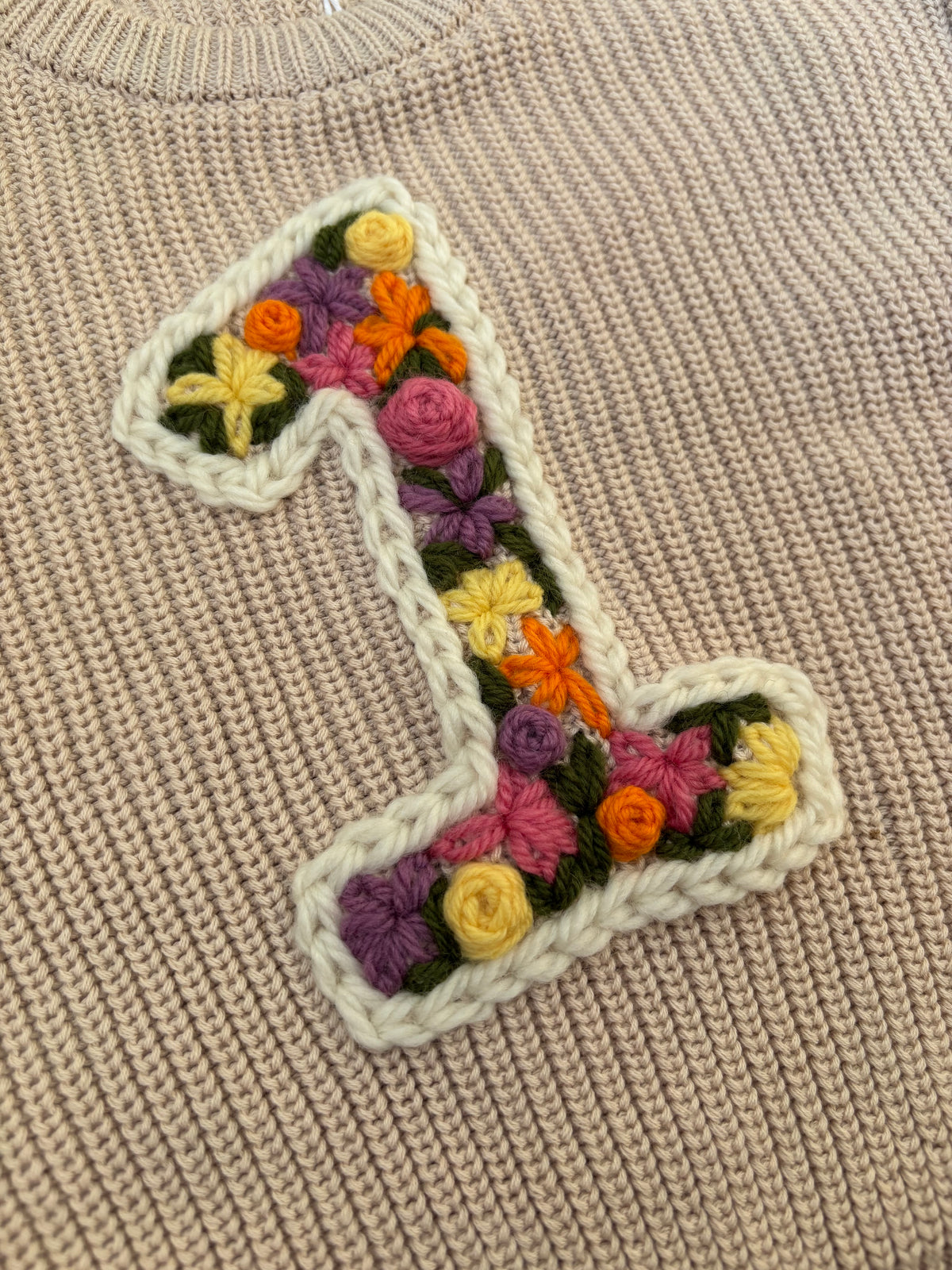 Ready-made Kids Personalised '1' Jumper | 12-18 Months