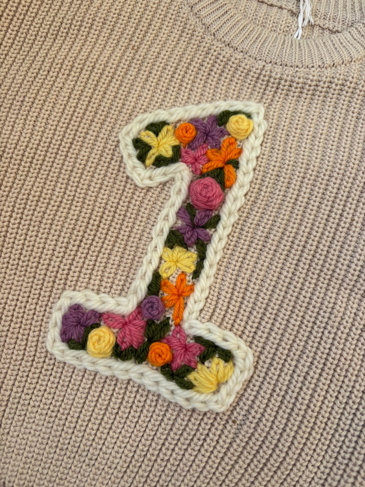 Ready-made Kids Personalised '1' Jumper | 12-18 Months