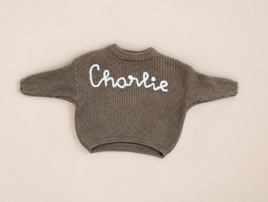 Ready-made Kids Personalised 'Charlie' Jumper | 3-6 Months