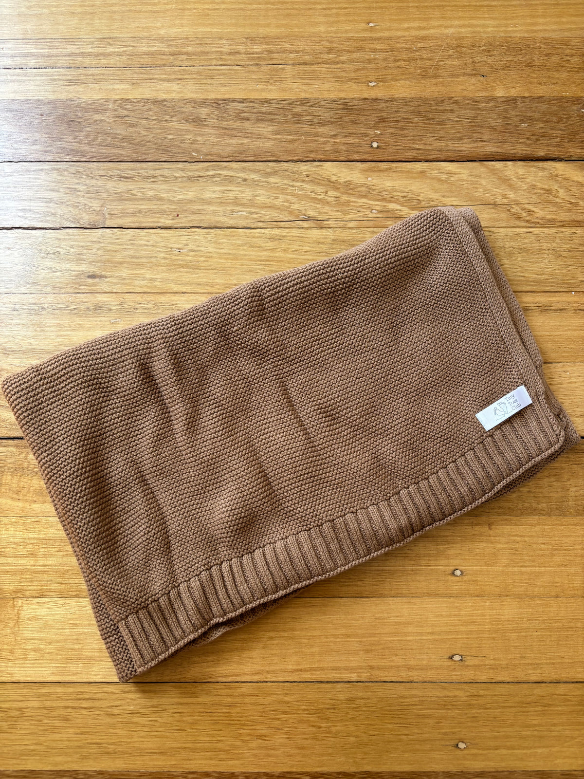 Baby Blankets - 100% Cotton - Chocolate Brown