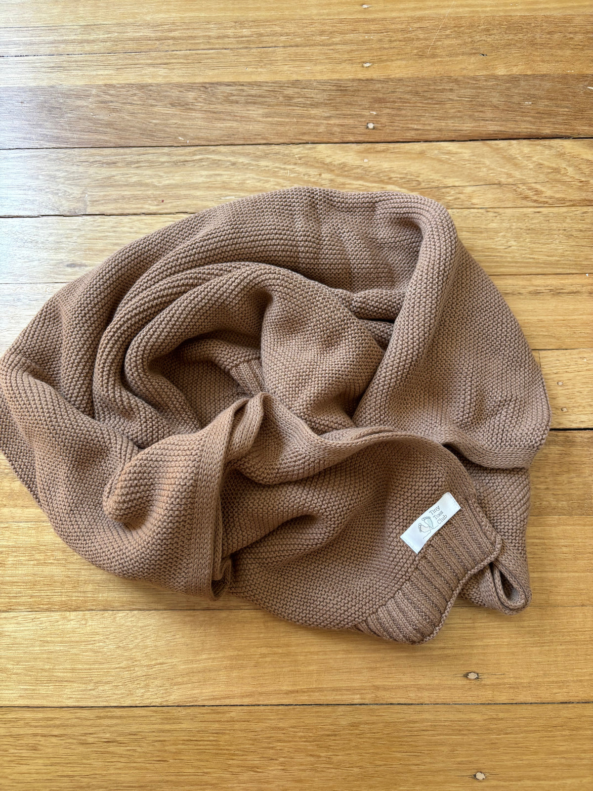 Baby Blankets - 100% Cotton - Chocolate Brown