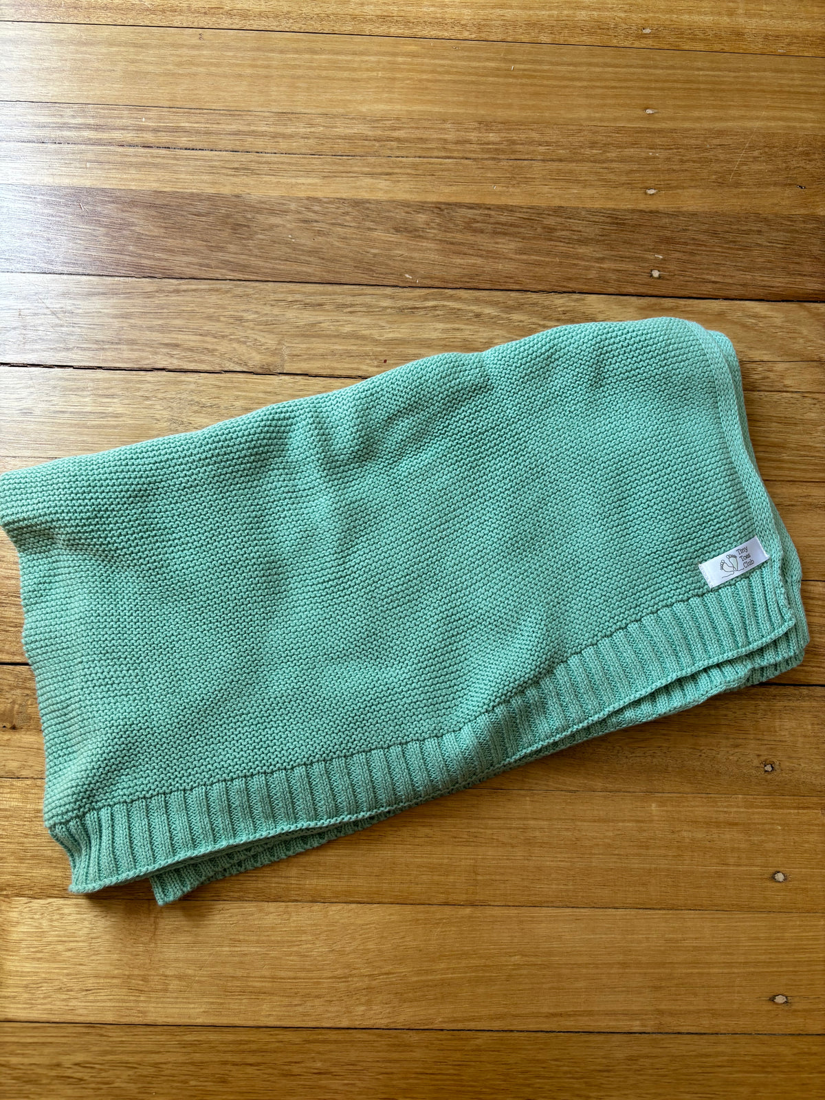 Baby Blankets - 100% Cotton - Aqua