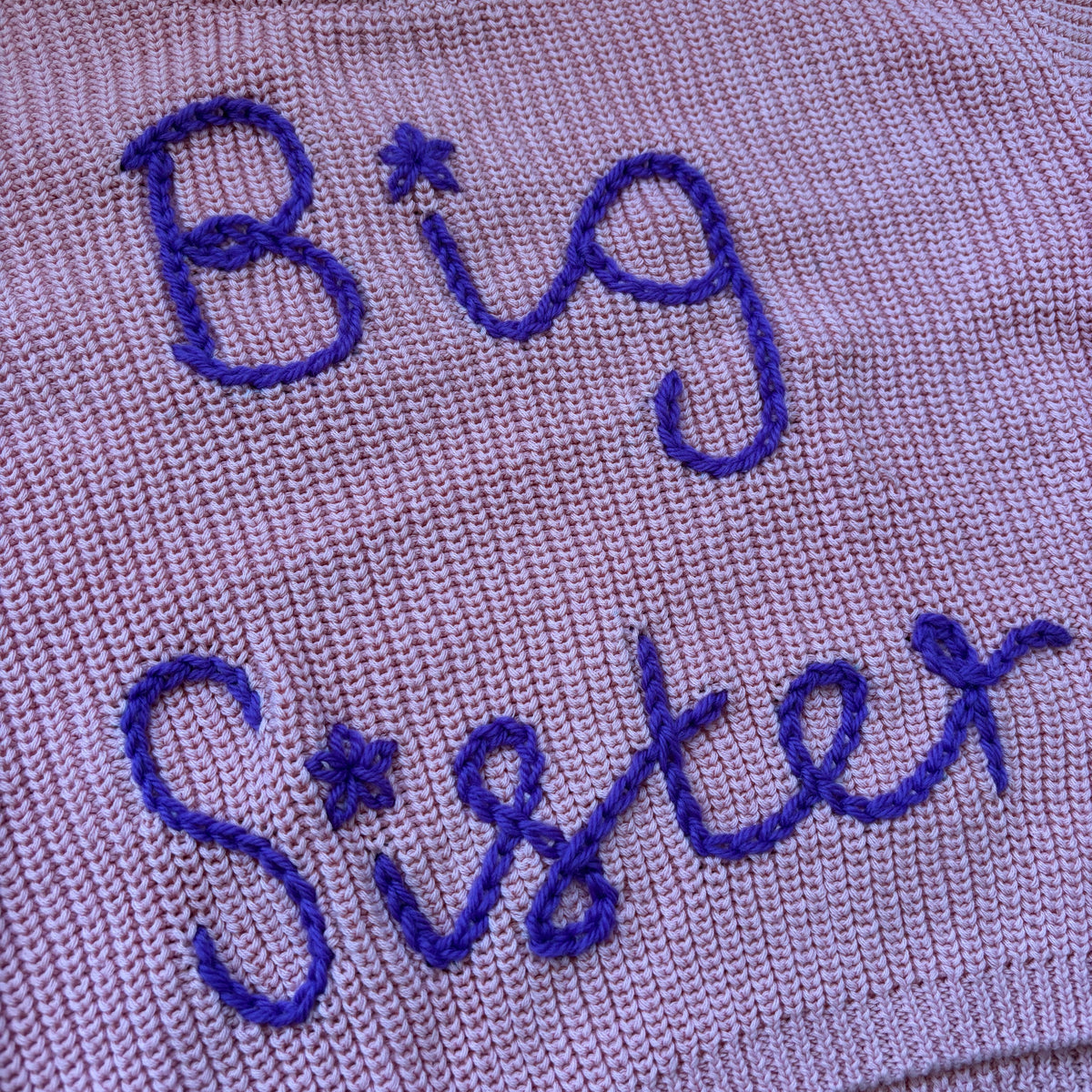 Ready-made Kids Personalised 'Big Sister' Jumper | 12-18 Months