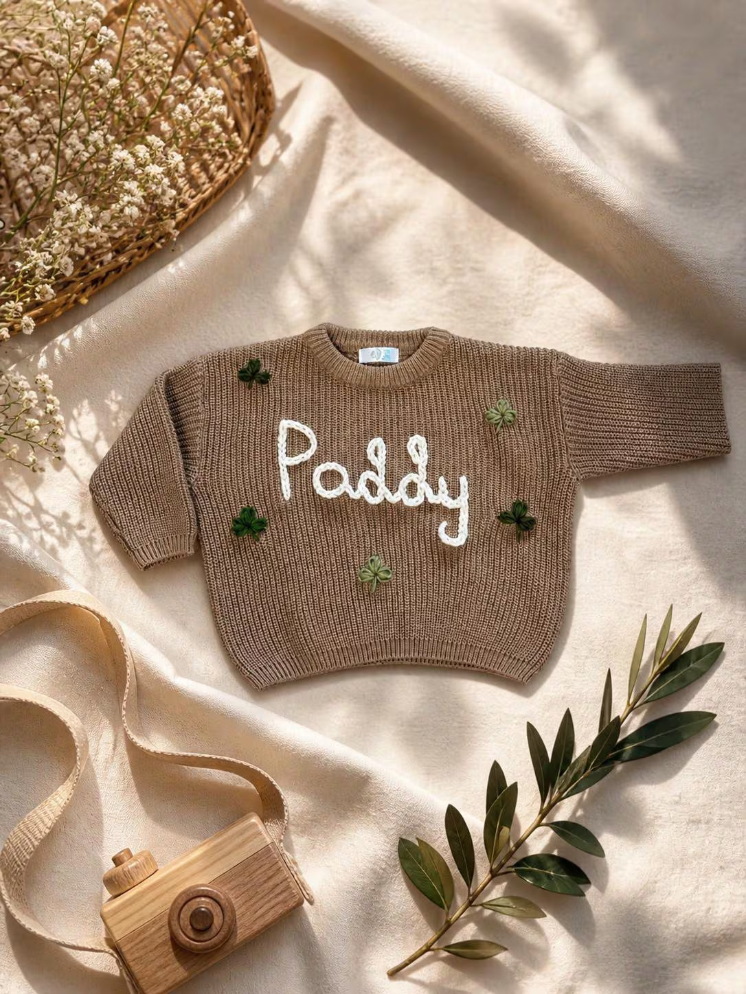 Personalised Name Embroidered Jumper - With Additions