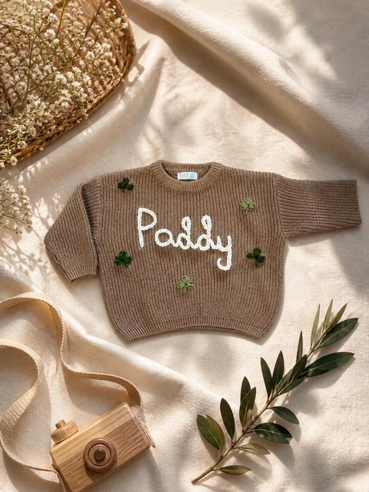 Personalised Name Embroidered Jumper - With Additions